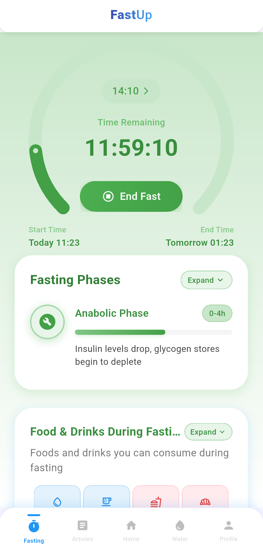 Fasting Timer