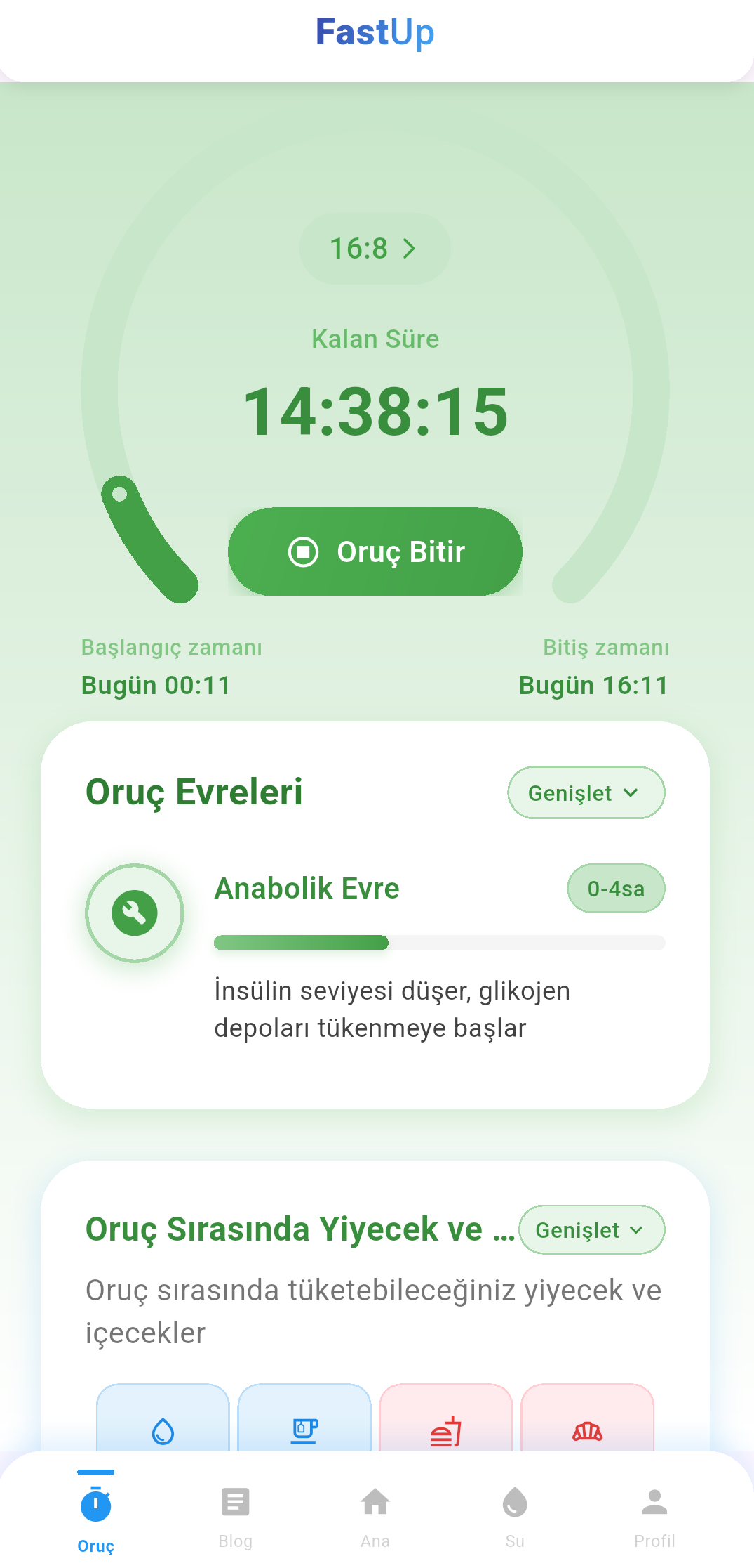 Fasting Timer